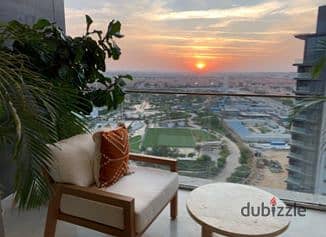 Apartment in Zed Towers, very prime location, fully finished, overlooking the park