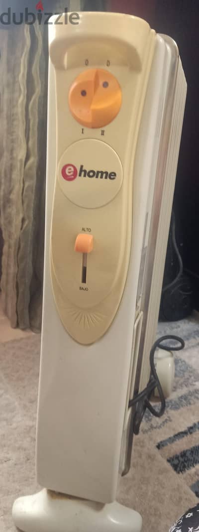 دفاية e home وارد ايطاليا بحالة جيدة جدا 7 ريشة