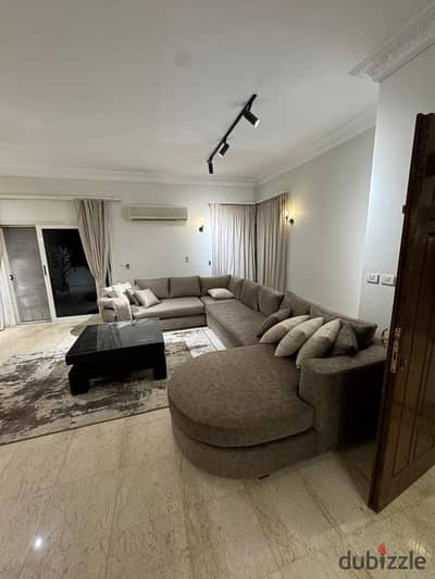 Furnished for rent in Al-Rehab – furnished villa with hotel furnishings