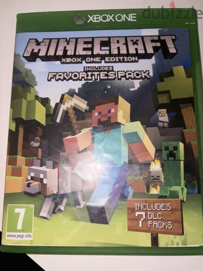 Xbox one minecraft cd