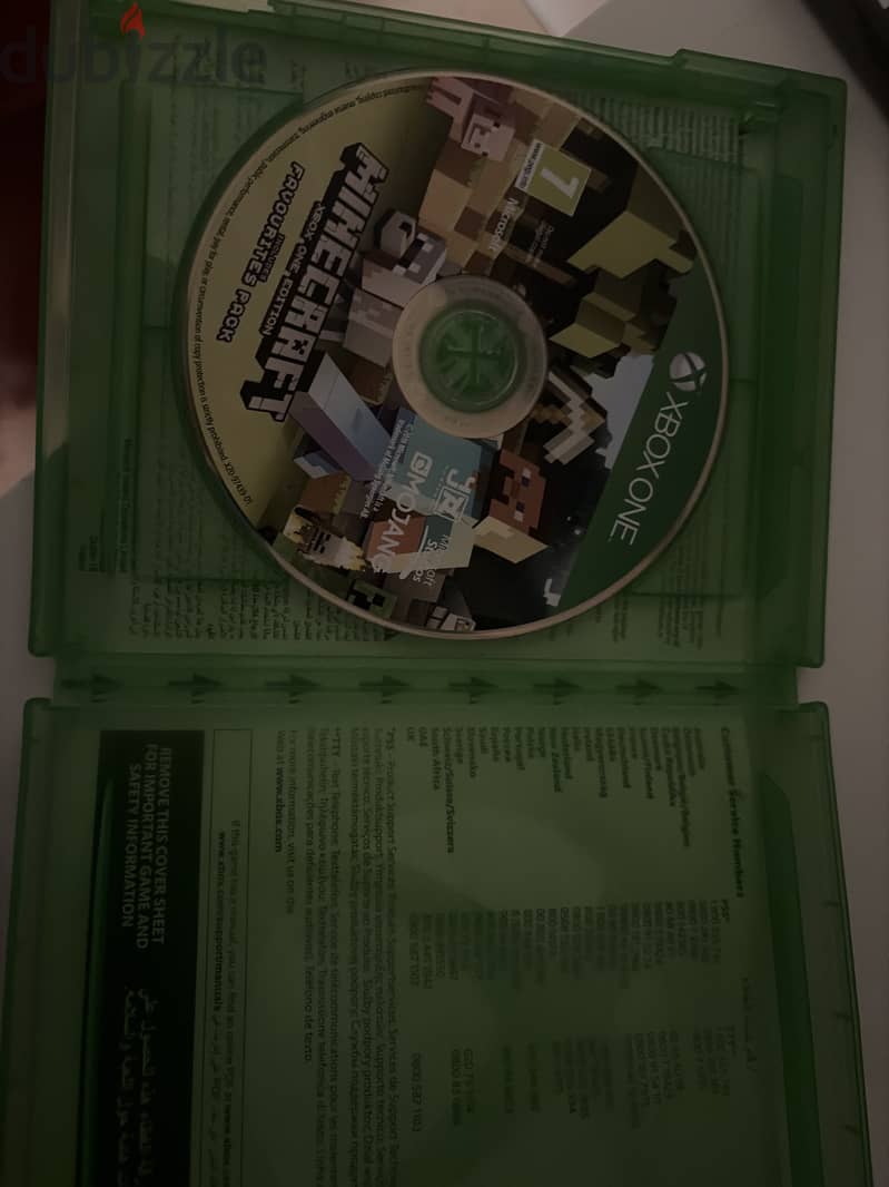 Xbox one minecraft cd 1