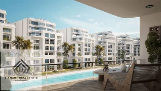 Duplex 5Bed Ready to move first row on largest lagoon in New Capital, at Special price and installments Over longest payment period in Lumia R7