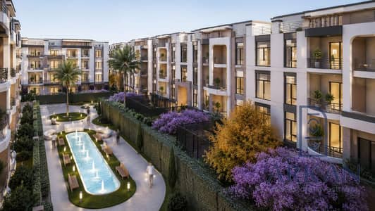 SB Apartment 120m in Garden 80m in the Golden Square, Al-Nawadi Street, next to Zamalek Club