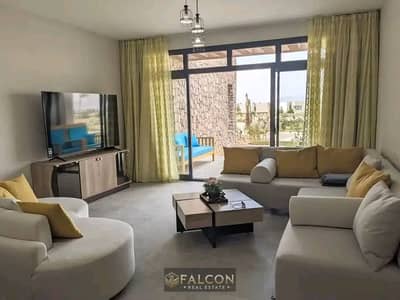Chalet ready for viewing now (95m + 77m roof) luxury finish - Makadi Heights, Hurghada - next to Swan Lake, El Gouna - Makadi