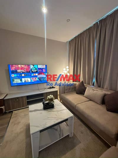 Fully furnished hotel studio on the 8th floor in Zed Towers, Sheikh Zayed