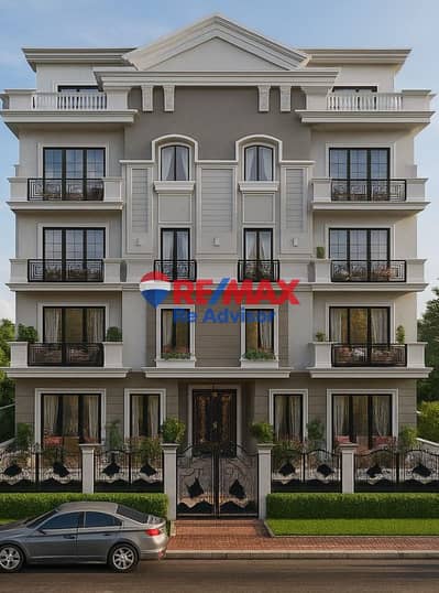 Apartment for sale, semi-finished, prime location, directly next to the Shooting Club, North Extensions - 6th of October