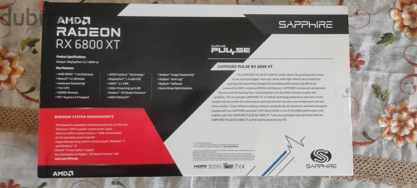 AMD Radeon 6800 XT Pulse GPU 4