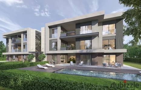 Finished apartment 190m lagoon view in Swan Lake next to Palm Parks