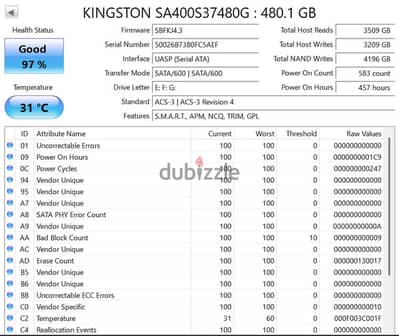 Hard SSD 480G