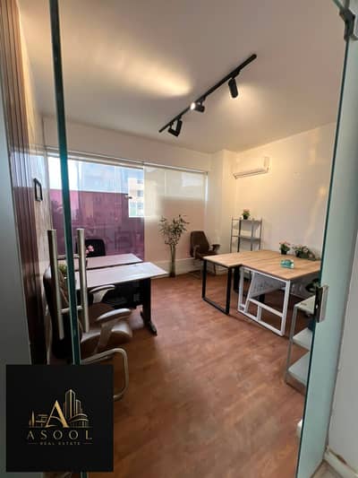 مكتب 25م للإيجار في Beverly Hills – الشيخ زايد | Open Space متشطب بالتكييفات وجاهز للتشغيل