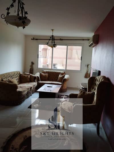 Apartment for sale in Al Rehab, one of the quietest phases. 2nd floor, includes kitchen, ACs & chandeliers. Prime location, great price!
