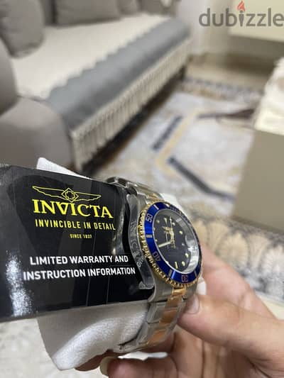 ساعة invecta اصلي جديدة لم تستخدم