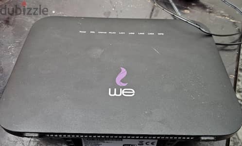 راوتر we vdsl  بحاله ممتازة