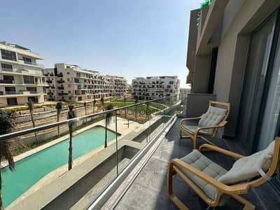 Furnished apartment for rent in Sodic Villette V Residence open view fully equipped prime location luxury compound New Cairo ideal for living