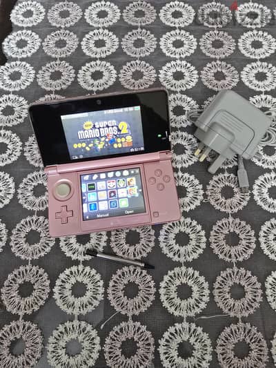 Nintendo 3DS Pearl Pink 32Giga Games