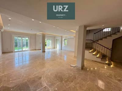 Villa for sale in Sarai Garden View, walled with Madinaty directly on the Suez Road minutes from Butterfly and talala
