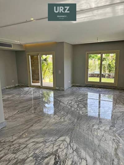 For sale at half price, opposite Open Air Madinaty a 5-bedroom villa with a front view from all rooms in Sarai minutes from Creek Town Al Burouj