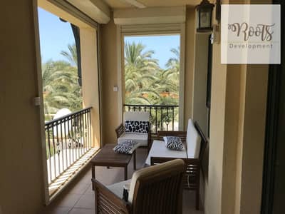 For sale Chalet fully furnished ,Pool View , Facing north ,in a prime location in Marassi - North Coast