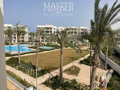 Pool view Chalet for sale with installments in Marassi North Coast by Emaar Misr