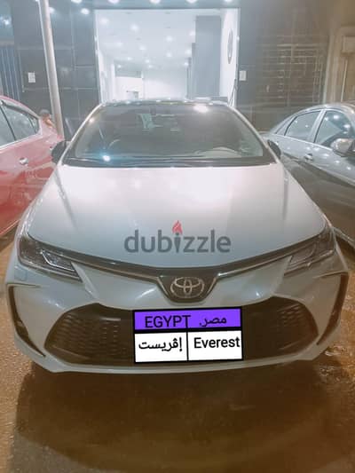 تويوتا كورولا موديل 24 اعلى فئه اوتوماتيك اليجانس