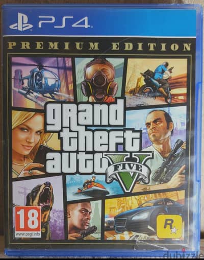 GTA 5 premium edetion (PS4)