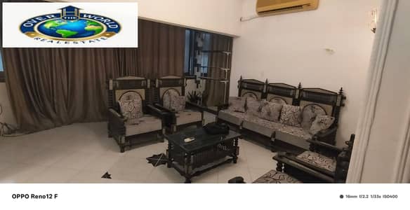 Furnished apartment for rent in Maadi New, consisting of two bedrooms, reception, bathroom, and kitchen fully equipped, Wi-Fi, natural gas. A prestigious and quiet location near Carrefour on Algeria Street, Second floor.