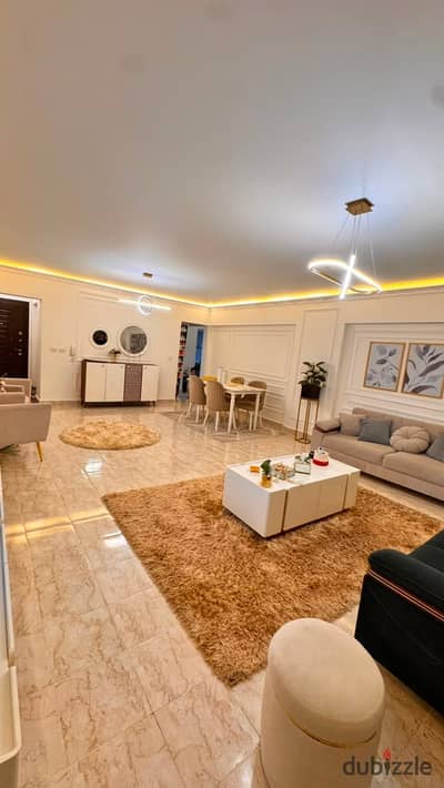 Available apartment 162 sqm for rent furnished in Al-Rehab 2