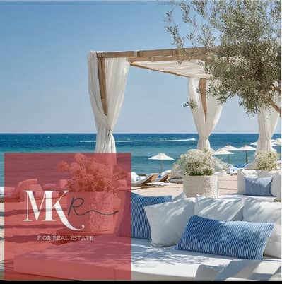 Double-view cabin for sale in Crysta Mountain View North Coast, Sidi Abdel Rahman, with a low down payment, just steps from the sea.
