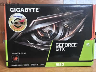 Gigabyte GTX 1650 OC 4GB GDDR6 (Like New in Box)