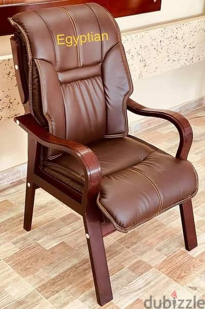 كرسى جلد مستوردمن شركة KN office furniture
