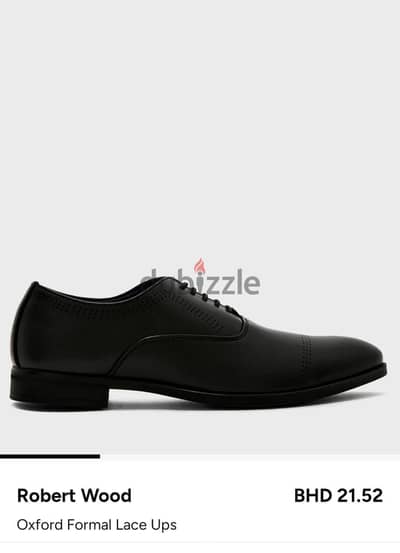 Robert wood black shoes
