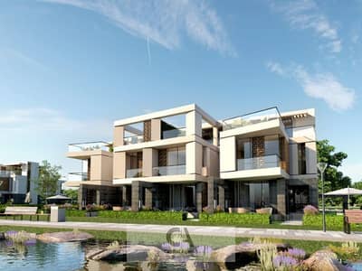 Apartment for sale in the heart of New Cairo with only a 3% down payment and a special discount in The Brooks compound - installments up to 10 years