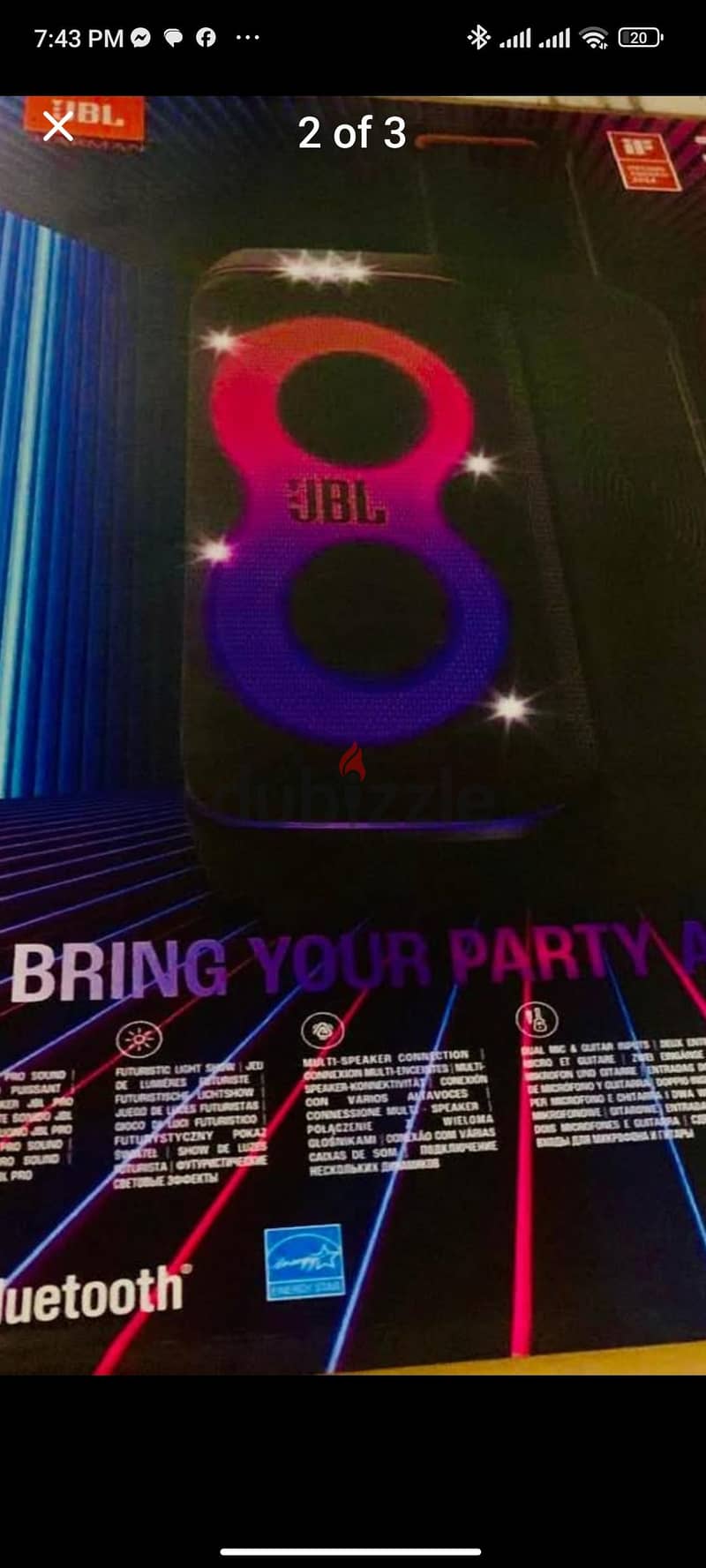 JBL Partybox Stage 320 2