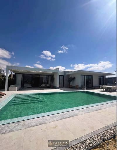 last villa first row 2min to beach with launch price+disc35% equal installment on 6yrs amazing view  in Cali Coast near June, Naya Bay & SwanLake