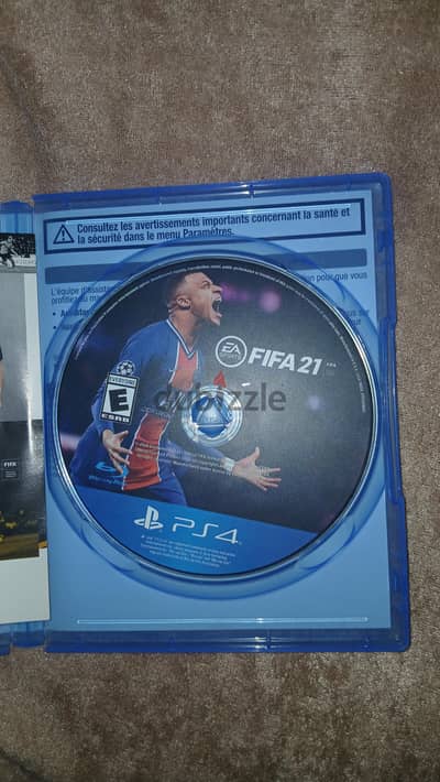 fifa 21 cd Playstation 4