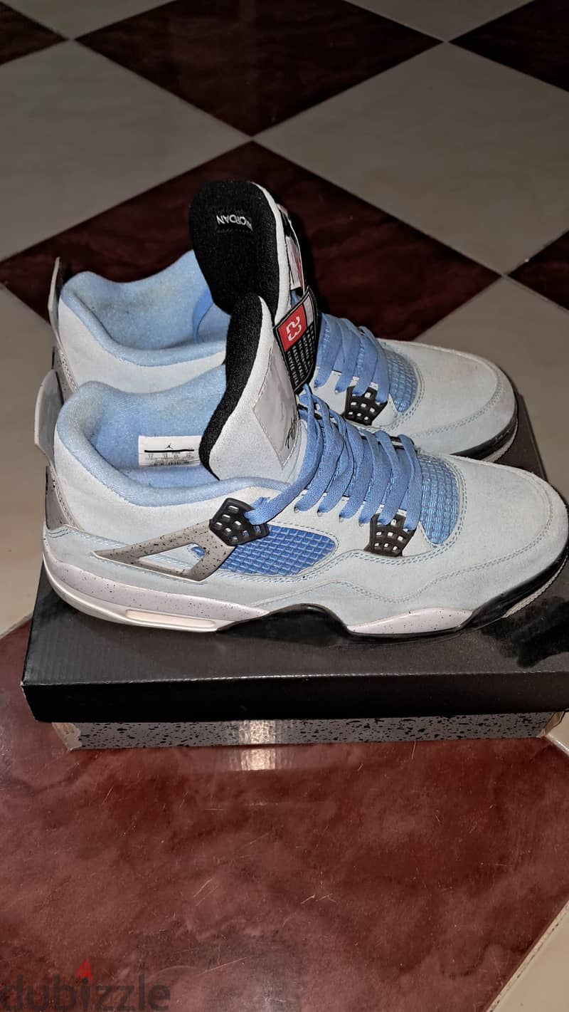 jordan 4 blue university 1