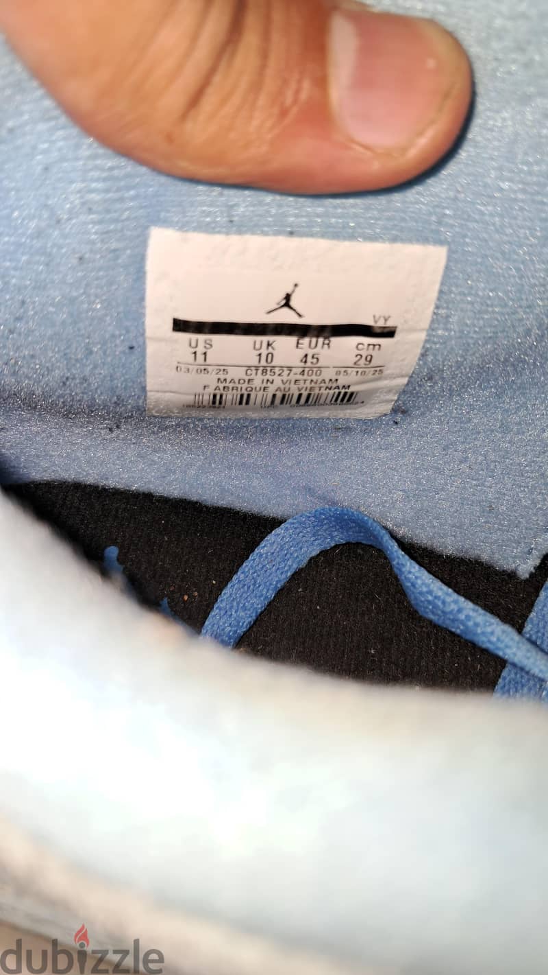 jordan 4 blue university 2