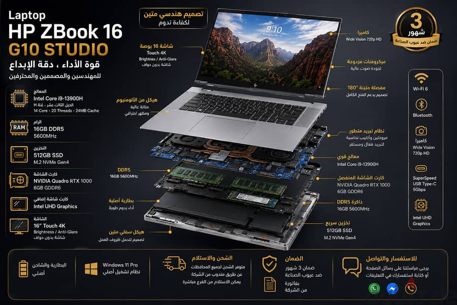 لاب توب HP 1