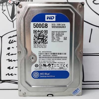 هاردات 500 جيجا  Hdd 500gb