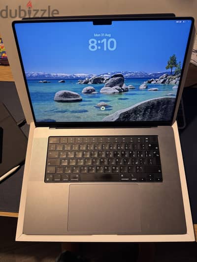 MacBook Pro 16" M1 Max — 32GB RAM / 1TB SSD — Like New | 75,000 EGP