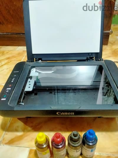 طابعه كانون mg2450s بالالوان وماسح ضوئي
