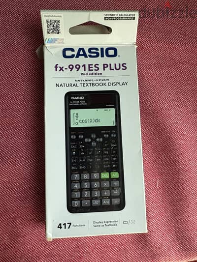 Original casio scientific calculator fx-991 PLUS/textbook display