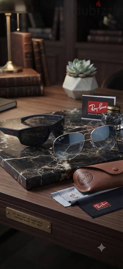 تألق بإطلالة استثنائية نظارات Ray-Ban و Carrera