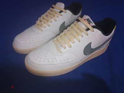 nike court vision low (sail pro green opti yellow) original