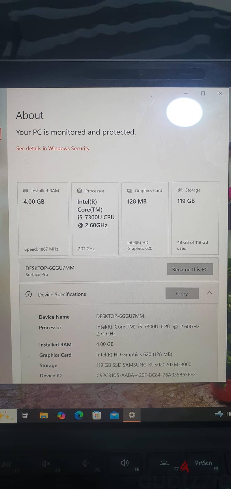 microsoft surface pro 5 4