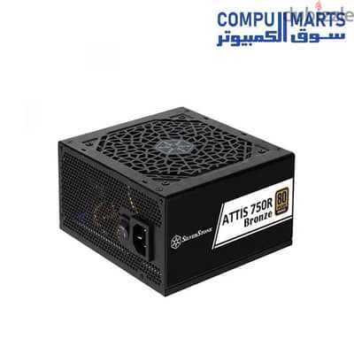 SilverStone Attis 750R Plus Bronze — 750W — ATX 3.1. باور سبلاي