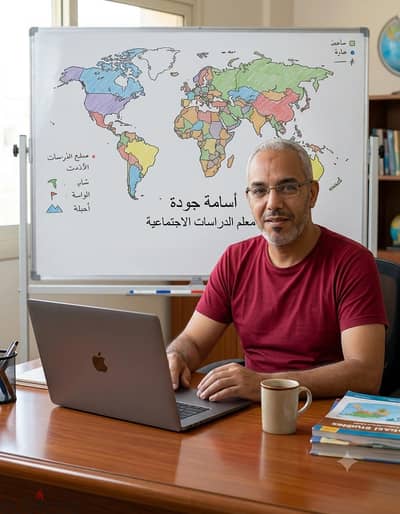 معلم الدراسات الاجتماعيه للمرحله الاعداديه والابتدائيه