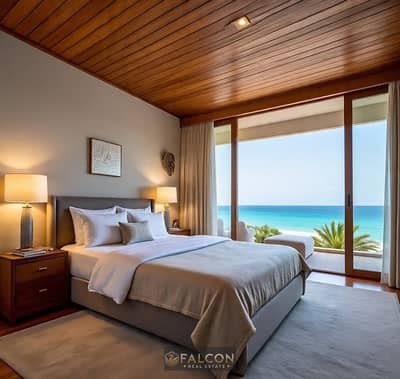 VIP Apartment | Direct Sea & Marina View | Luxury Living | Fully Finished + ACs | Near La Vista, Caesar, Ogami & Ramla