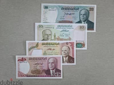 عملات البنك المركزي التونسي ١٩٨٠