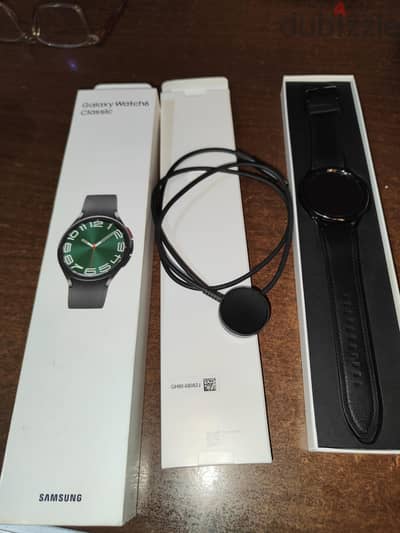 ساعة سامسونج ٦ كلاسيك مع ٦ سترابات هدية samsung wach 6 classic